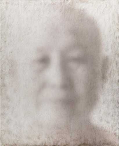 林天苗 2005年作 焦距，第五十八号168 by 134 cm.